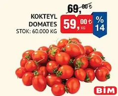 KOKTEYL DOMATES KG KOKTEYL DOMATES KG